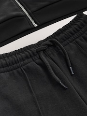 Charcoal Grey Smart Jersey Shirt And Joggers Set (3-16yrs) - Image 5 of 5