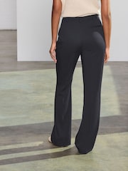 Black Tailored Bootcut Trousers - Image 4 of 8