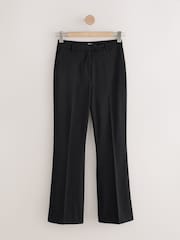 Black Tailored Bootcut Trousers - Image 6 of 8