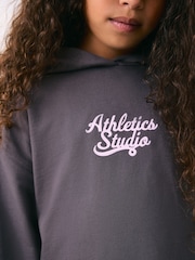 Anthrazit - Hoodie- und Leggings-Set mit Grafikdruck (3–16 J.) - Bild 3 von 4