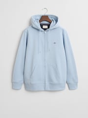 GANT Blue Shield Full Zip Hoodie - Image 1 of 1