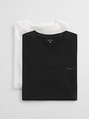 GANT Crew Neck 100% Cotton T-Shirts 2 Pack - Bild 1 von 4