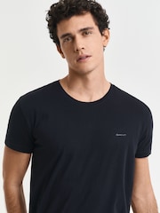 GANT Crew Neck 100% Cotton T-Shirts 2 Pack - Bild 4 von 4