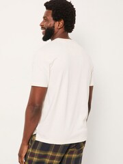 FatFace Natural VW Stag Tshirt - Image 2 of 6