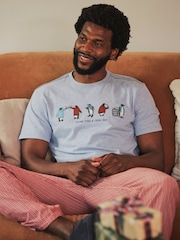 FatFace Chilly Sips Graphic T-Shirt - Imagem 1 de 6