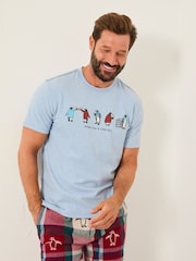 FatFace Chilly Sips Graphic T-Shirt - Imagem 2 de 6