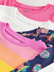 Leuchtend mehrfarbig - Langarm-Ripp-T-Shirts im 4er-Pack (3–16 Jahre) - Bild 8 von 8