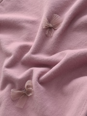 Mauve/White Boxy Bows T-Shirts 2 Pack (3-16yrs) - Image 5 of 6