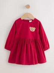 Red Character Cord Dress (3mths-8yrs) - Image 5 of 8