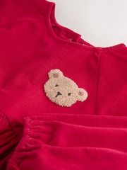 Red Character Cord Dress (3mths-8yrs) - Image 8 of 8