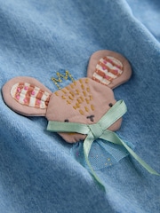 Denim Character Shirt Dress And Leggings Set (3mths-8yrs) - Image 7 of 8