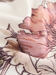 Pink Floral Lightweight Floral Print Slip - Image 10 of 11