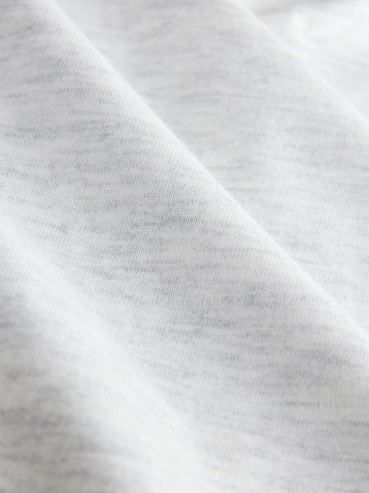 Grey Jersey Night Shirt - Image 3 of 3 Grey Jersey Night Shirt - Image 3 of 3