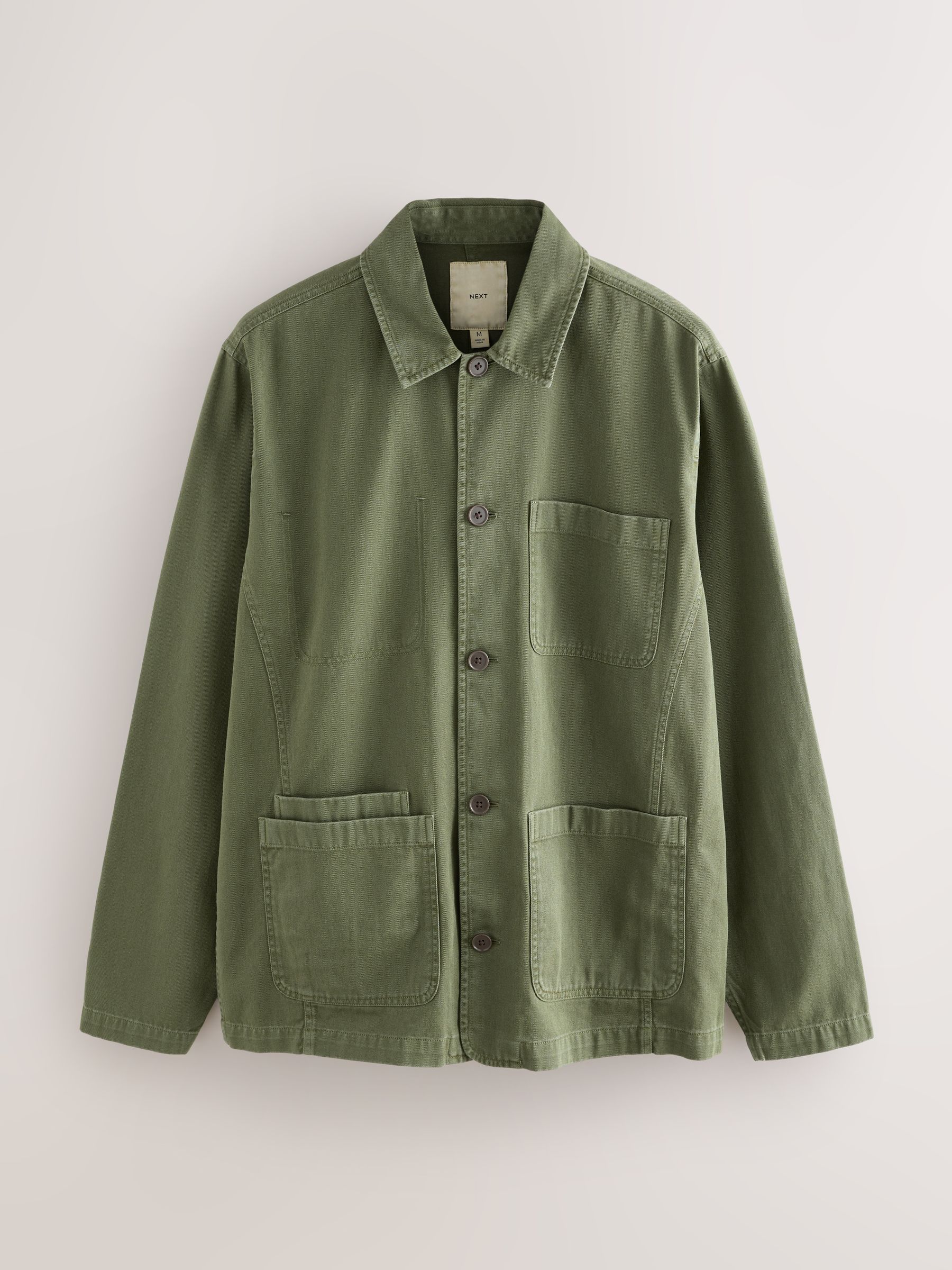 Buy Green Chore Twill Shacket Overshirt from Next South Africa