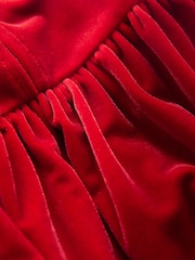 Red Velvet Frill Party Dress (3mths-8yrs) - Image 8 of 10
