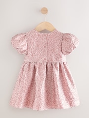 Pink Animal Jacquard Prom Dress (3mths-8yrs) - Image 6 of 8