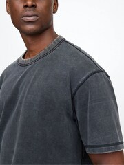 Gap Grey Heavyweight Boxy T-Shirt - Image 6 of 8