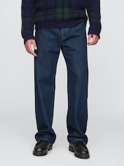Gap Dark Indigo Blue Loose Fit Baggy Jeans - Image 1 of 5