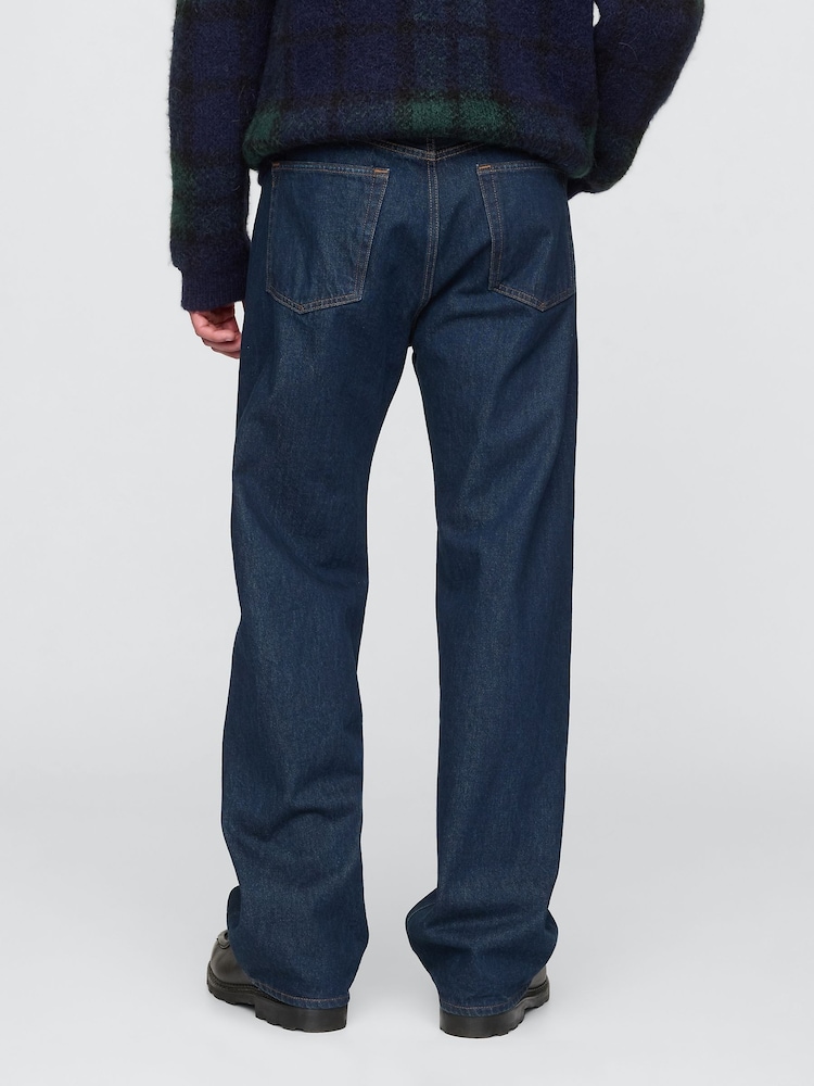 Gap Dark Indigo Blue Loose Fit Baggy Jeans - Image 2 of 5