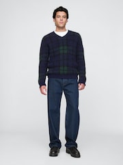 Gap Dark Indigo Blue Loose Fit Baggy Jeans - Image 4 of 5