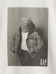 Gap White Disney The Muppets Graphic T-Shirt - Image 5 of 5