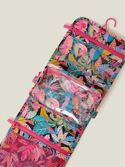Accessorize Tropical Print Hanging Travel Wash Bag - Image 2 of 2