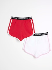 River Island Girls Runner Shorts 2 Pack - Bild 2 von 4
