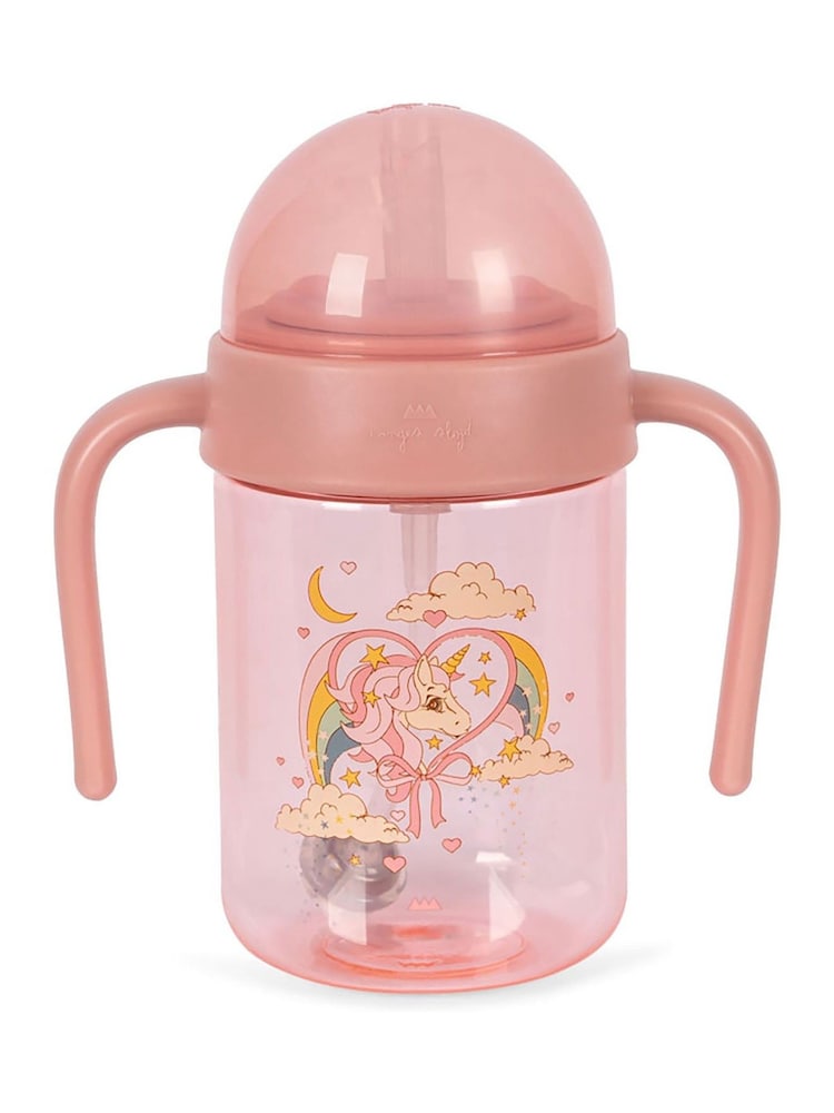 Konges Sløjd Pink Water Bottle With Handle - Image 2 of 2