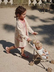 Konges Sløjd Pink Toy Doll Stroller - Image 3 of 12