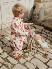 Konges Sløjd Pink Toy Doll Stroller - Image 7 of 12