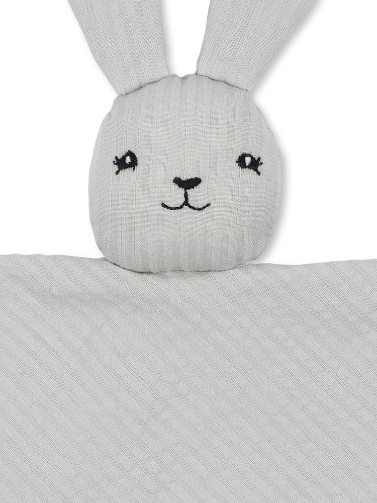 Konges Sløjd Grey Muslin Rabbit Toy - Image 2 of 5