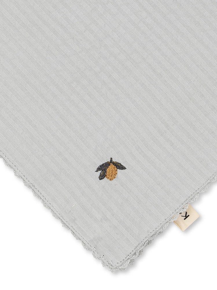 Konges Sløjd Grey Muslin Rabbit Toy - Image 5 of 5