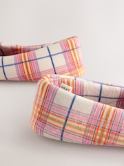 Orange Check - Plush Ballet Slippers - Imagem 5 de 6