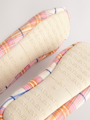 Orange Check - Plush Ballet Slippers - Imagem 6 de 6