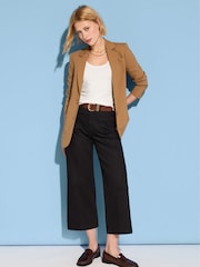 Baukjen Jena Wide Crop Black Jeans - Image 1 of 4