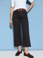 Baukjen Jena Wide Crop Black Jeans - Image 3 of 4
