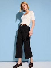 Baukjen Jena Wide Crop Black Jeans - Image 4 of 4