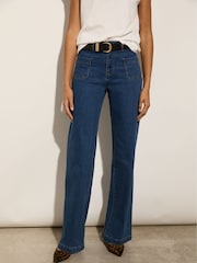 Baukjen Blue Robyn Cotton Stretch Jeans - Image 3 of 5