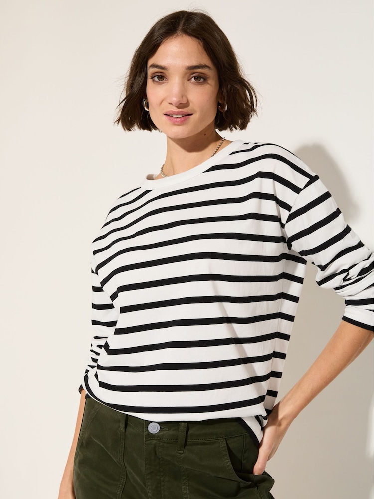 Baukjen Calista Relaxed 100% Cotton White Top - Image 1 of 4 Baukjen Calista Relaxed 100% Cotton White Top - Image 1 of 4