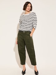 Baukjen Calista Relaxed 100% Cotton White Top - Imagen 2 de 4