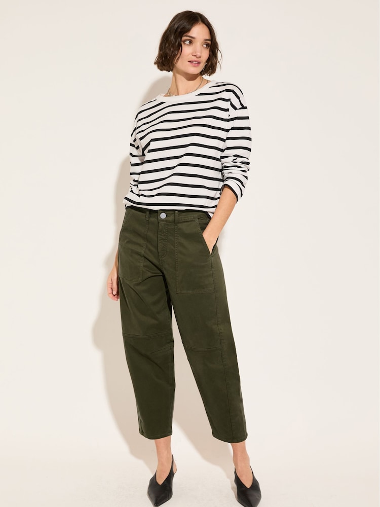 Baukjen Calista Relaxed 100% Cotton White Top - Imagen 2 de 4