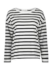 Baukjen Calista Relaxed 100% Cotton White Top - Imagen 4 de 4