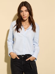 Baukjen Blue Kaya Cotton Shirt - Image 1 of 5