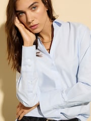 Baukjen Blue Kaya Cotton Shirt - Image 3 of 5
