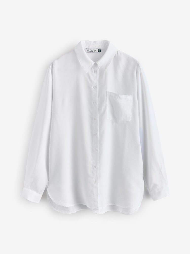 Baukjen Martyna Relaxed White Shirt - Image 1 of 1