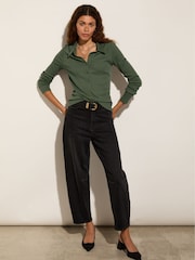 Baukjen Green Susan Cotton Button Down Shirt - Image 4 of 4
