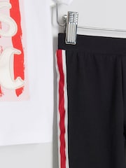 طقم من تيشرت وبنطلون ضيق مخطط للبنات من River Island - صورة 4 من 5