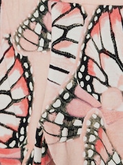 River Island Pink Girls Iconic Butterfly T-Shirt And Leggings Set - Image 4 of 4