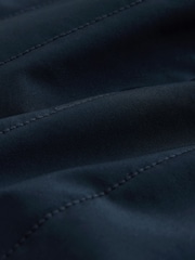 أزرق داكن أزرق - بدون قلنسوة. - Hybrid Full Zip Hoodie - صورة 9 من 10