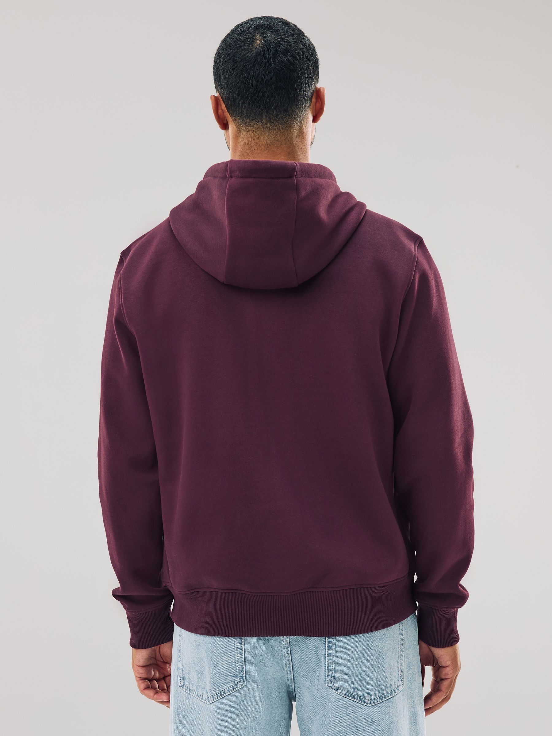 トップス everyone exclusive sweatshirt BURGUNDY HOODED KNIT SWEATSHIRT - Burgundy | ZARA Canada